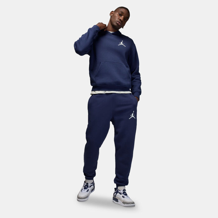 Jordan Men's Jumpman Fleece Pants Blue Jordan Men's Jumpman Fleece Pants Blue image number 2