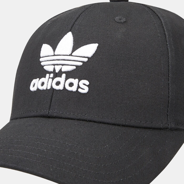 adidas Originals Trefoil Baseball Cap Black adidas Originals Trefoil Baseball Cap Black image number 2