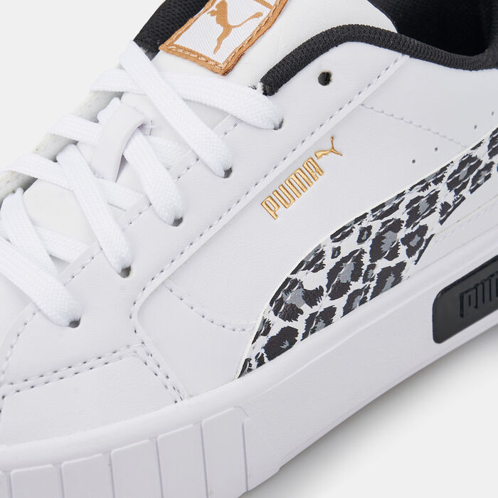 PUMA Kids' Cali Star Wild Shoe White PUMA Kids' Cali Star Wild Shoe White image number 4