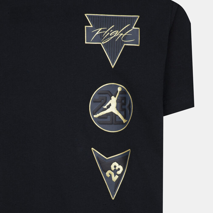 Jordan Kids' See Me Shine T-Shirt Black Jordan Kids' See Me Shine T-Shirt Black image number 4