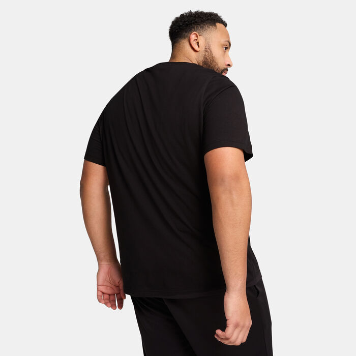 PUMA Men's Essentials No. 1 Logo T-Shirt Black image number 0