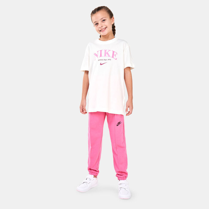 Nike Kids' Sportswear FLeece DNC Pants Pink image number 2
