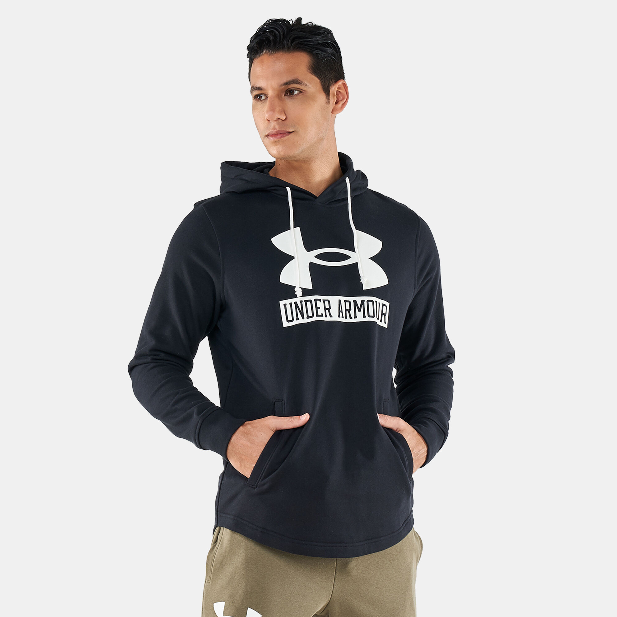 Buy Under Armour Men s UA Rival Terry Logo Hoodie Black in KSA SSS