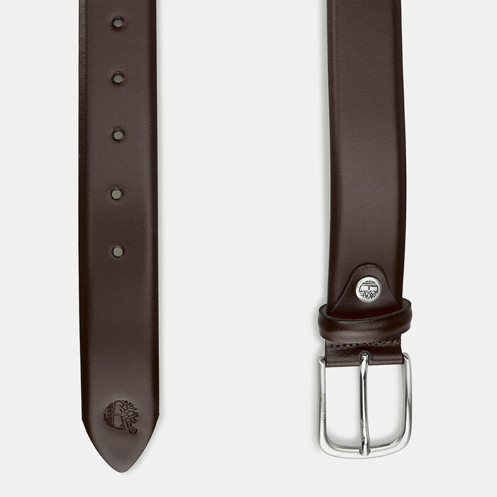 Timberland Men's Leather Belt Brown Timberland Men's Leather Belt Brown image number 1