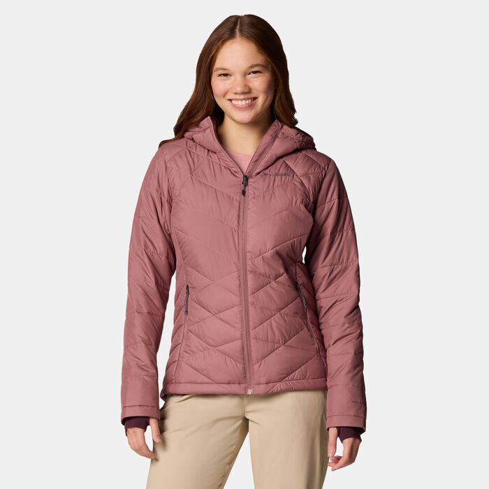 Columbia Women's Heavenly Full-Zip Hoodie Pink Columbia Women's Heavenly Full-Zip Hoodie Pink image number 0