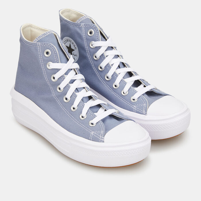 Converse Women's Chuck Taylor All Star Move Shoes Blue image number 2