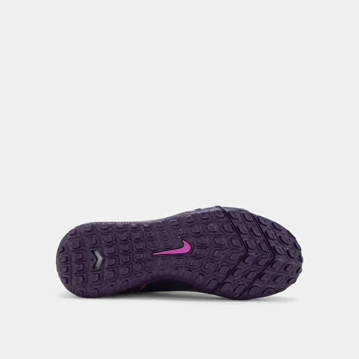 Nike Kids' Mercurial Vapor 16 Academy KM Turf Ground Football Shoes Purple Nike Kids' Mercurial Vapor 16 Academy KM Turf Ground Football Shoes Purple image number 3