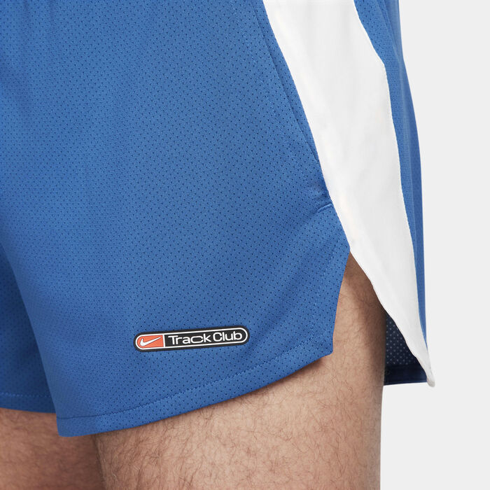 Nike Men's Track Club Dri-FIT Running Shorts Blue Nike Men's Track Club Dri-FIT Running Shorts Blue image number 5
