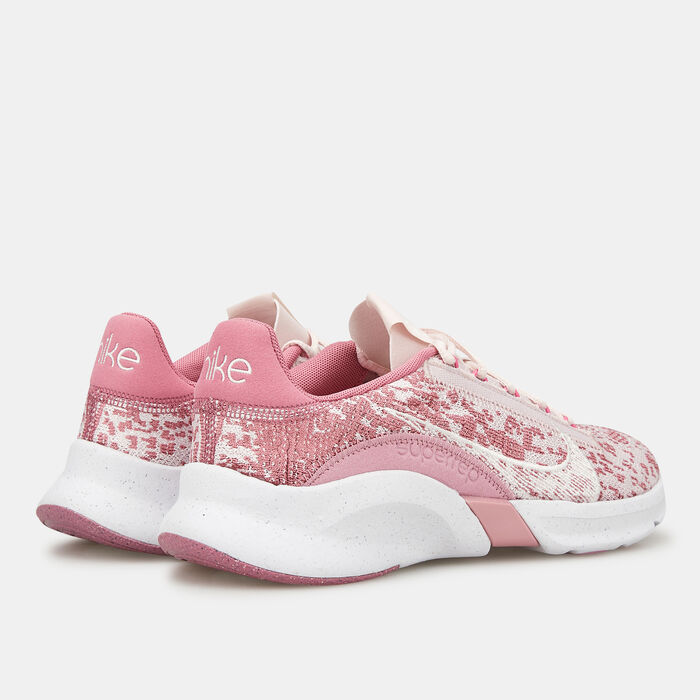 Nike Women's SuperRep Go 3 Flyknit Next Nature Training Shoe Pink Nike Women's SuperRep Go 3 Flyknit Next Nature Training Shoe Pink image number 2