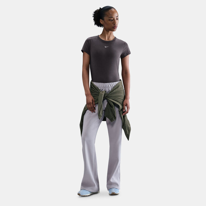 Nike Women's Sportswear Chill Knit T-Shirt Black Nike Women's Sportswear Chill Knit T-Shirt Black image number 2