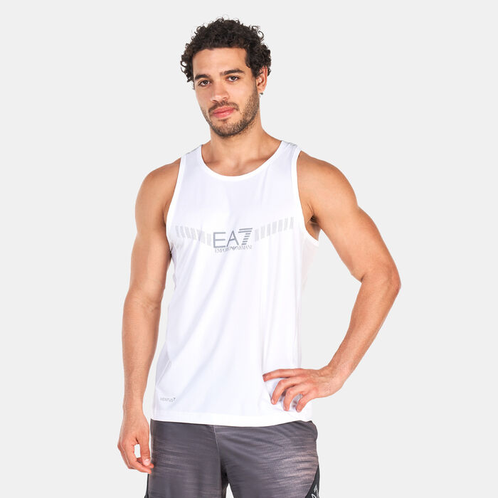 EA7 Emporio Armani Men's VENTUS7 Tank Top White EA7 Emporio Armani Men's VENTUS7 Tank Top White image number 0