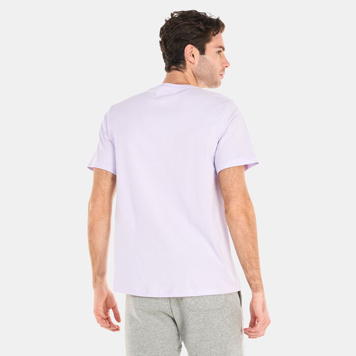 Converse Men's Go-To Embroidered Star Chevron T-Shirt Purple Converse Men's Go-To Embroidered Star Chevron T-Shirt Purple image number 1