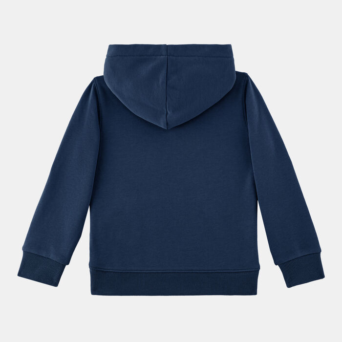 New Balance Kids' Stacked Logo Hoodie Blue New Balance Kids' Stacked Logo Hoodie Blue image number 1