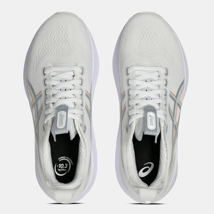 ASICS Women's GEL-KAYANO 32 Running Shoes White ASICS Women's GEL-KAYANO 32 Running Shoes White image number 3