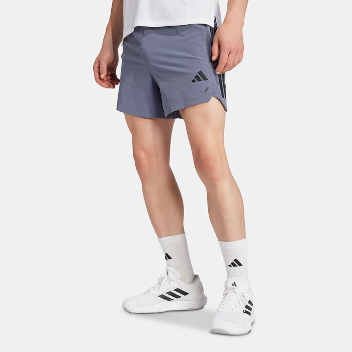 adidas Men's Power 3-Stripes Shorts Grey adidas Men's Power 3-Stripes Shorts Grey image number 0