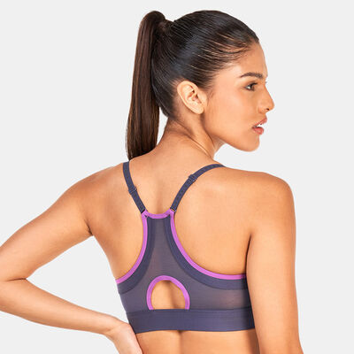 Under Armour Women's Infinity Low Sports Bra Purple Under Armour Women's Infinity Low Sports Bra Purple
