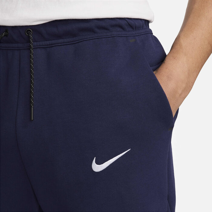 Nike Men's England Tech Fleece Football Joggers Blue image number 3