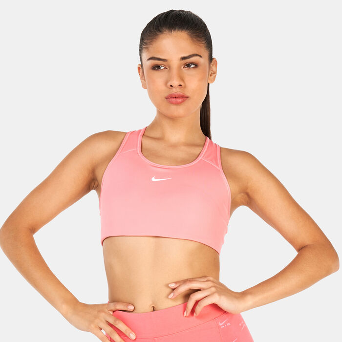 Nike Women's 1-Piece Pad Sports Bra Pink image number 0