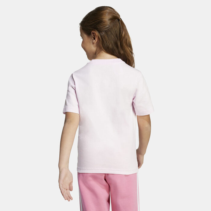 adidas Kids' Anime Pets Graphic T-Shirt Pink adidas Kids' Anime Pets Graphic T-Shirt Pink image number 1