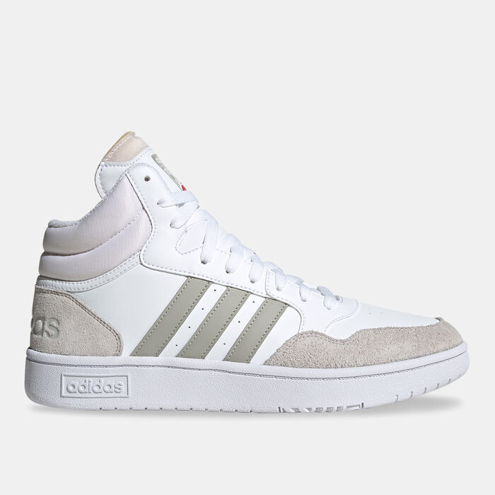 adidas Men's Hoops 3.0 Classic Vintage Mid Shoes White adidas Men's Hoops 3.0 Classic Vintage Mid Shoes White image number 0