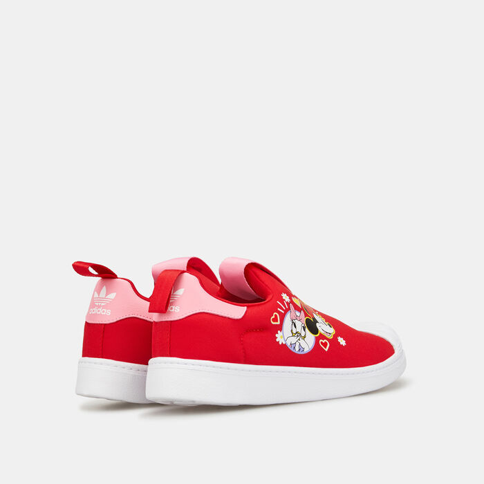 adidas Originals Kids' Originals x Disney Superstar 360 Shoe Red image number 2