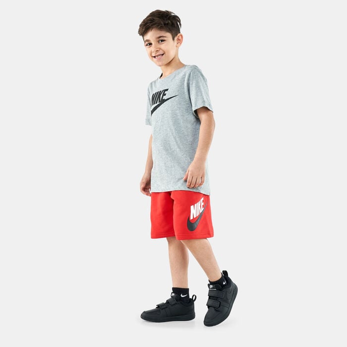 Nike Kids’ Sportswear Club Fleece Shorts (Older Kids) Red Nike Kids’ Sportswear Club Fleece Shorts (Older Kids) Red image number 2