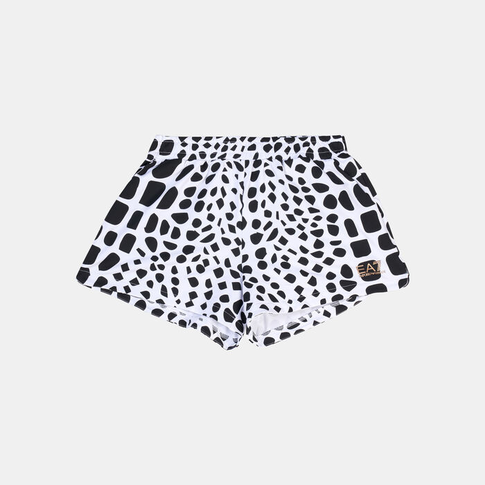 EA7 Emporio Armani Kids' Graphic Series Shorts White image number 0