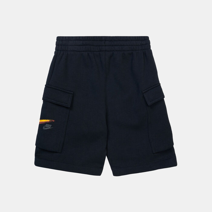 Nike Kids' Sportswear Fleece Shorts (Older Kids) Black Nike Kids' Sportswear Fleece Shorts (Older Kids) Black image number 0