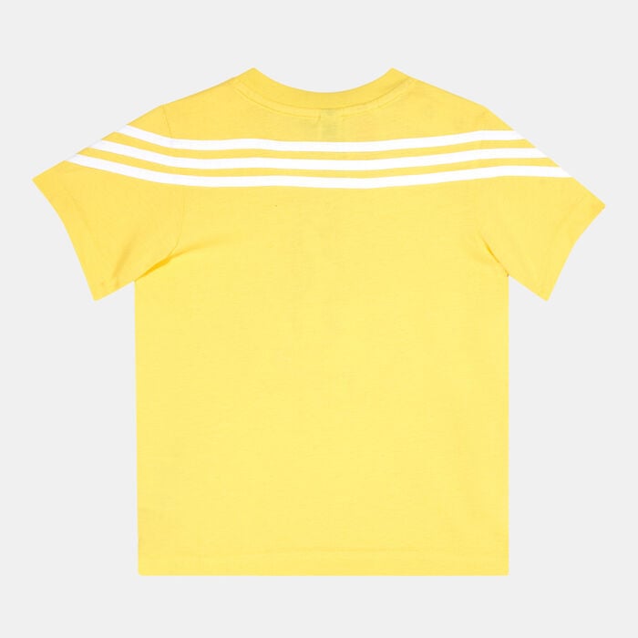 adidas Kids' Disney Mickey Mouse T-Shirt (Baby and Toddler) yellow adidas Kids' Disney Mickey Mouse T-Shirt (Baby and Toddler) yellow image number 1