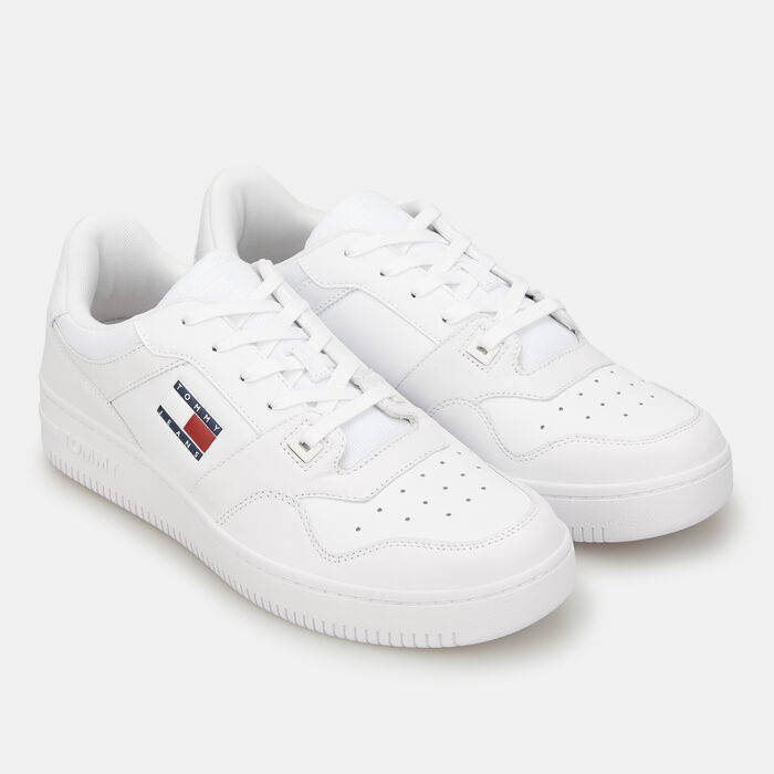 Tommy Hilfiger Men's Retro Basket Shoe White Tommy Hilfiger Men's Retro Basket Shoe White image number 1