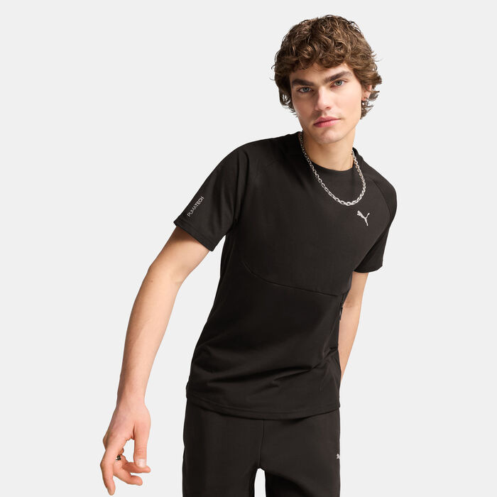 PUMA Men's PUMATECH Pocket T-Shirt Black PUMA Men's PUMATECH Pocket T-Shirt Black image number 0