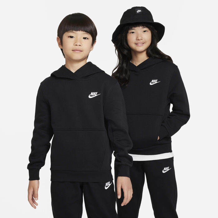 Nike Kids' Sportswear Club Fleece Hoodie Black image number 0