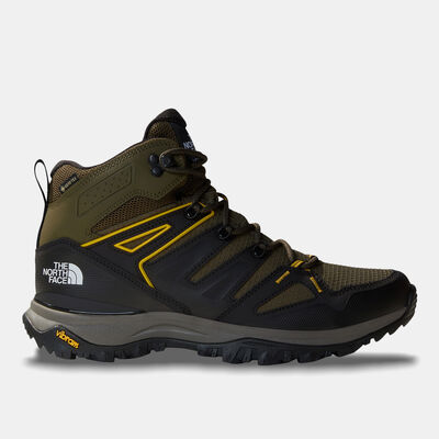 The North Face Men's Hedgehog GORE-TEX Mid Hiking Shoes Green The North Face Men's Hedgehog GORE-TEX Mid Hiking Shoes Green