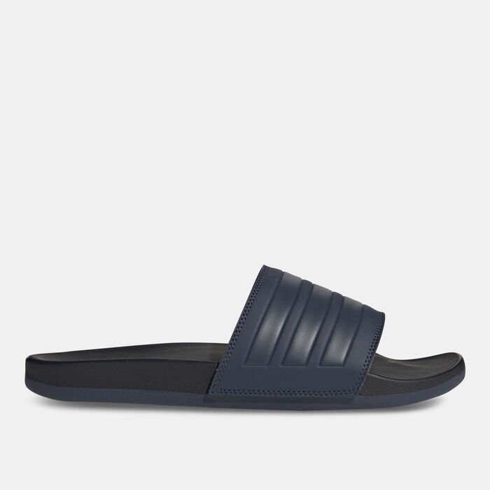 adidas Adilette Comfort Slides Blue adidas Adilette Comfort Slides Blue image number 0