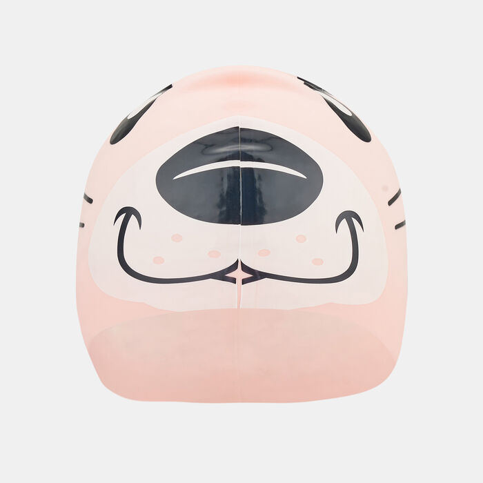 Speedo Kids' Printed Swimming Cap Pink image number 0