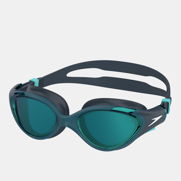 Speedo Women's Biofuse 2.0 Mirror Swimming Goggles Blue Speedo Women's Biofuse 2.0 Mirror Swimming Goggles Blue image number 0
