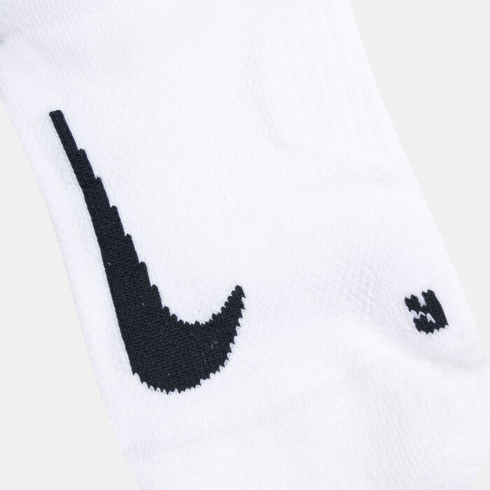 Nike Multiplier Running No-Show Socks (2 Pack) White Nike Multiplier Running No-Show Socks (2 Pack) White image number 1