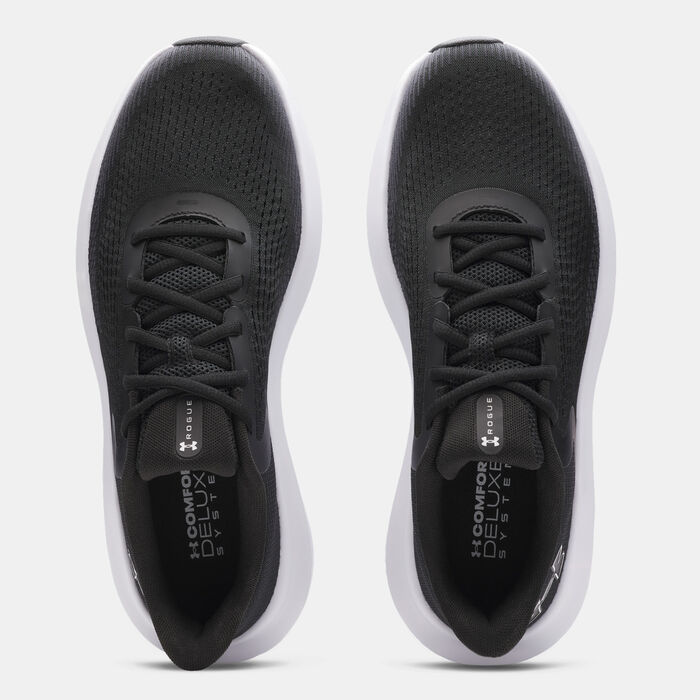 Under Armour Men's Charged Rogue 5 Running Shoes Black image number 4