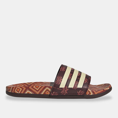 adidas Women's Adilette Comfort Slides Brown