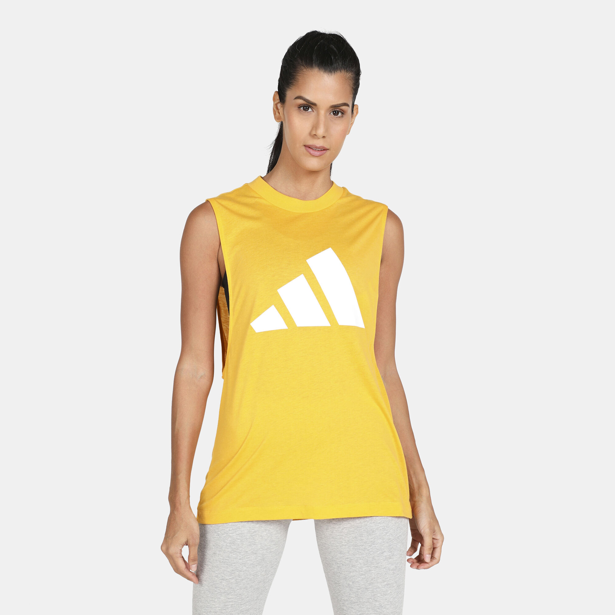 Buy adidas Women s Athletics Pack Muscle Tank Top Orange in KSA SSS