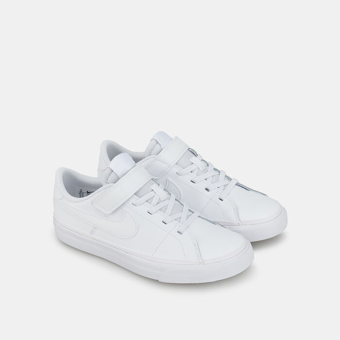 Nike Kids' Court Legacy Shoe White Nike Kids' Court Legacy Shoe White image number 1