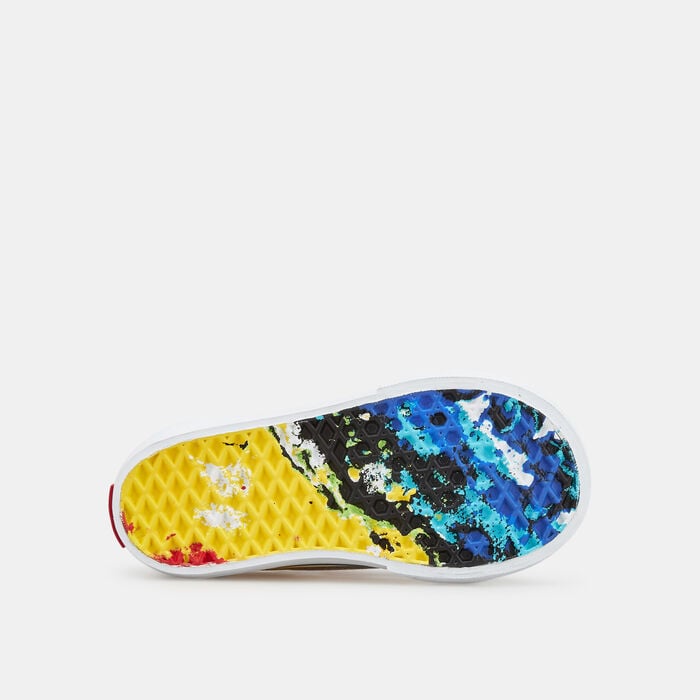 Vans Kids' Crayola Old Skool Unisex Shoe (Baby and Toddler) Green Vans Kids' Crayola Old Skool Unisex Shoe (Baby and Toddler) Green image number 3