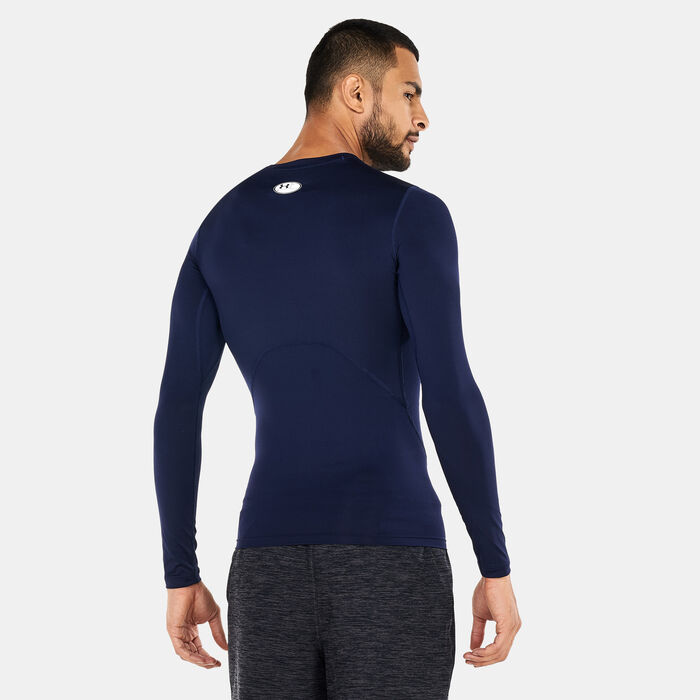 Under Armour Men's HeatGear Armour Training Top Blue Under Armour Men's HeatGear Armour Training Top Blue image number 1