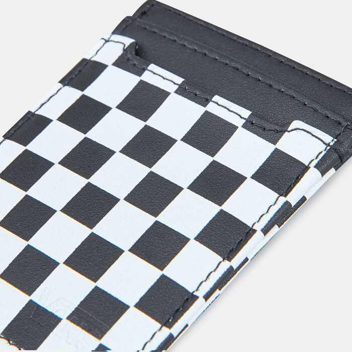 Vans Men's New Card Holder Wallet Black image number 3