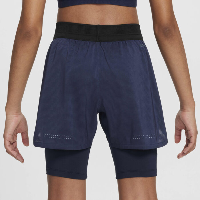 Nike Kids' Multi Tech Dri-FIT ADV Training Shorts Blue Nike Kids' Multi Tech Dri-FIT ADV Training Shorts Blue image number 3