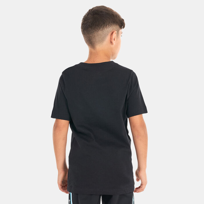 Nike Kids' Sportswear Core Brandmark T-Shirt Black Nike Kids' Sportswear Core Brandmark T-Shirt Black image number 1