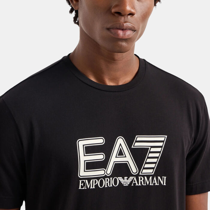 EA7 Emporio Armani Men's Train Visibility T-Shirt Black image number 3