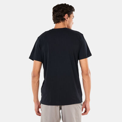 Under Armour Men's Logo Heavyweight T-Shirt Black