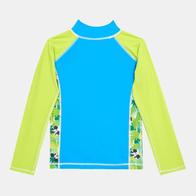 COEGA Kids' Graphic Print Rashguard Blue