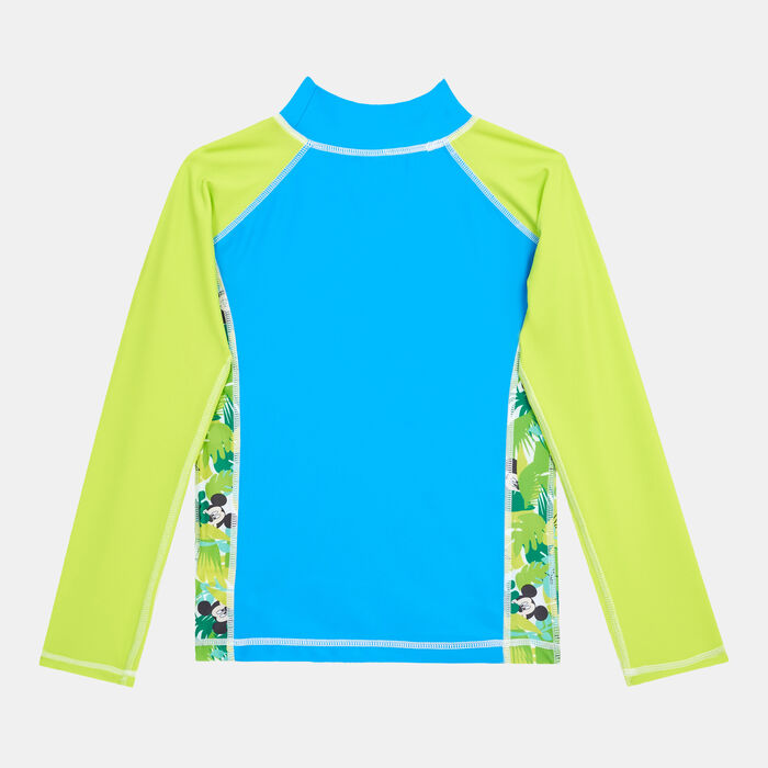 COEGA Kids' Graphic Print Rashguard Blue image number 1